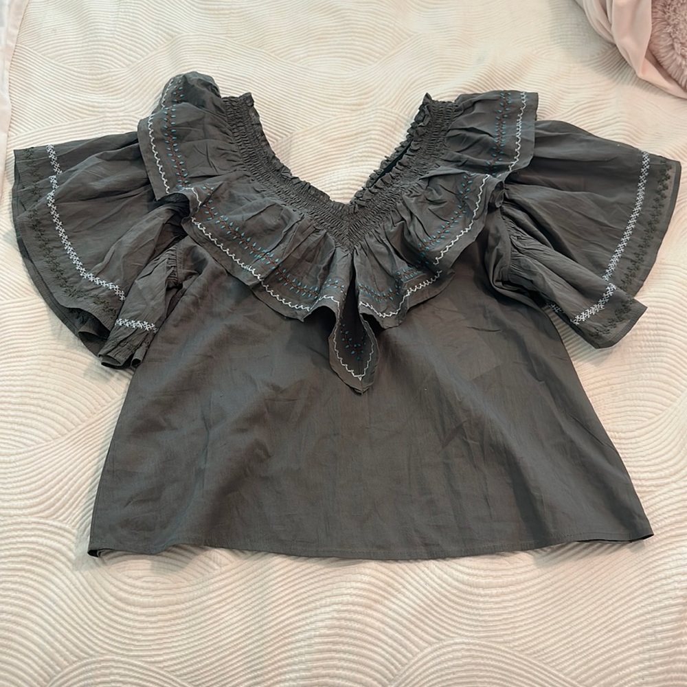 Something Navy Top